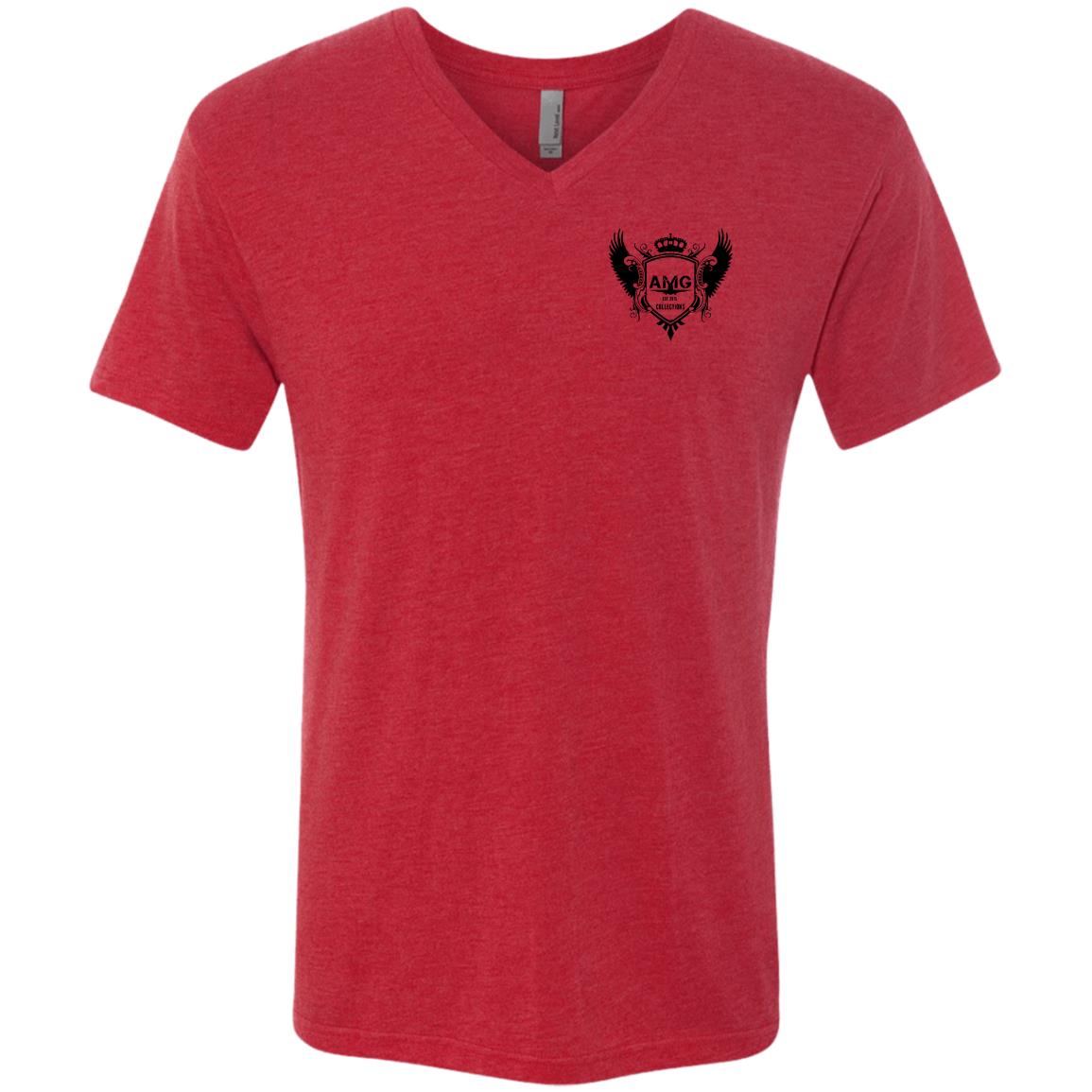 AMG CLASSIC Men's Triblend V-Neck T-Shirt