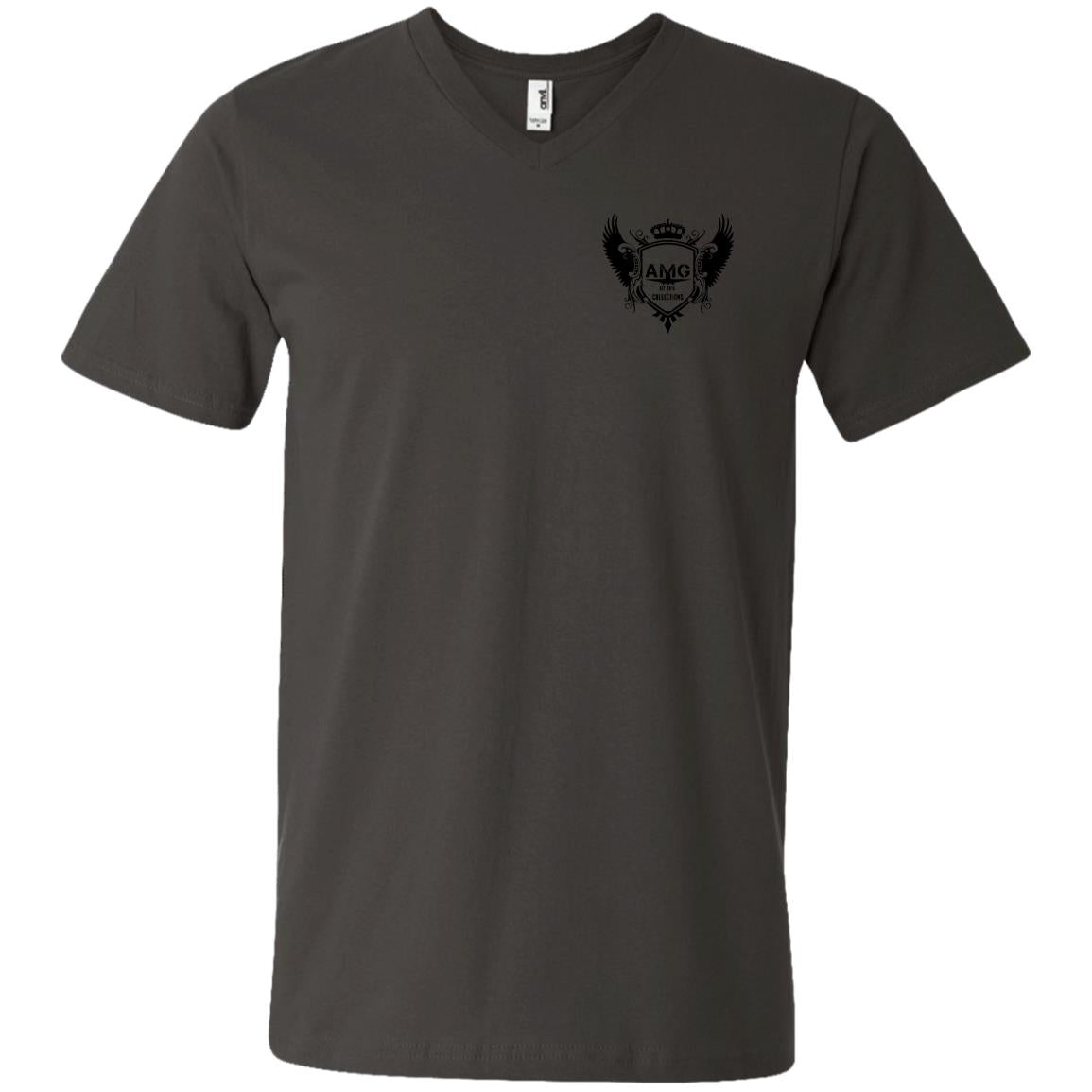 AMG CLASSIC Men's Printed V-Neck T-Shirt