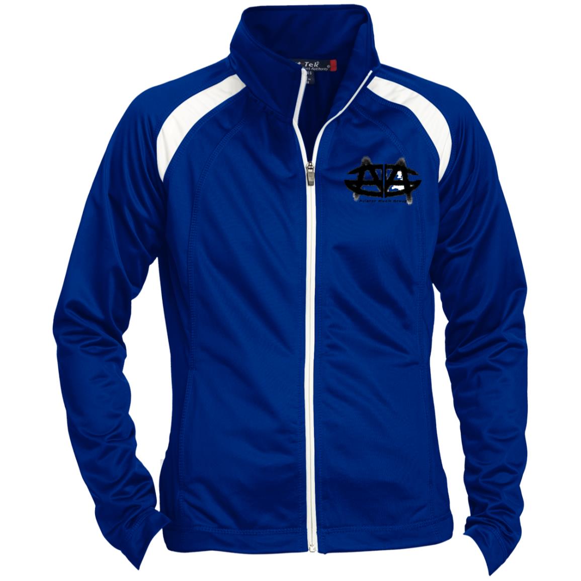AMG Ladies' Raglan Sleeve Warmup Jacket