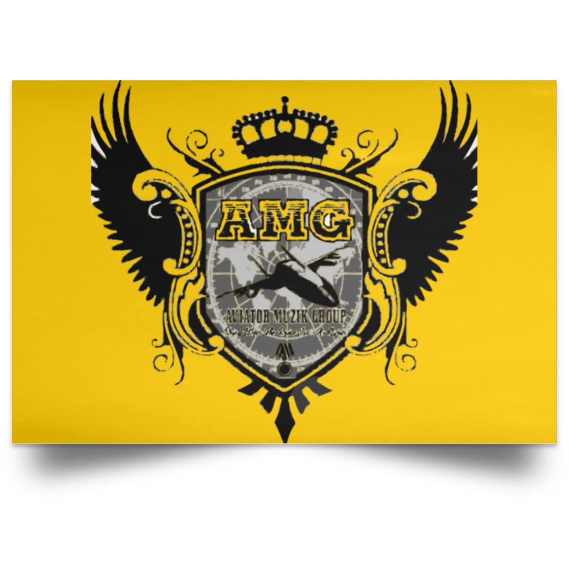 AMG POSLA Satin Landscape Poster