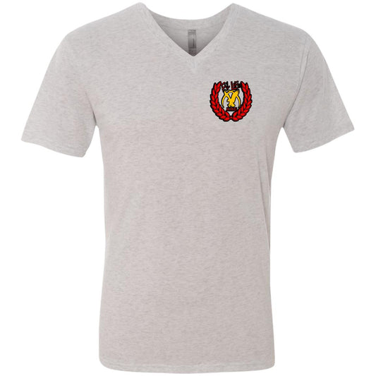 AMG FLY LIFE Men's Triblend V-Neck T-Shirt