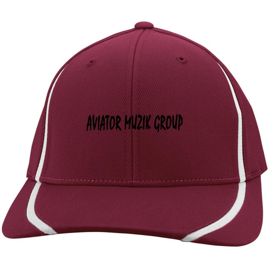 AMG BLK Flexfit Colorblock Cap