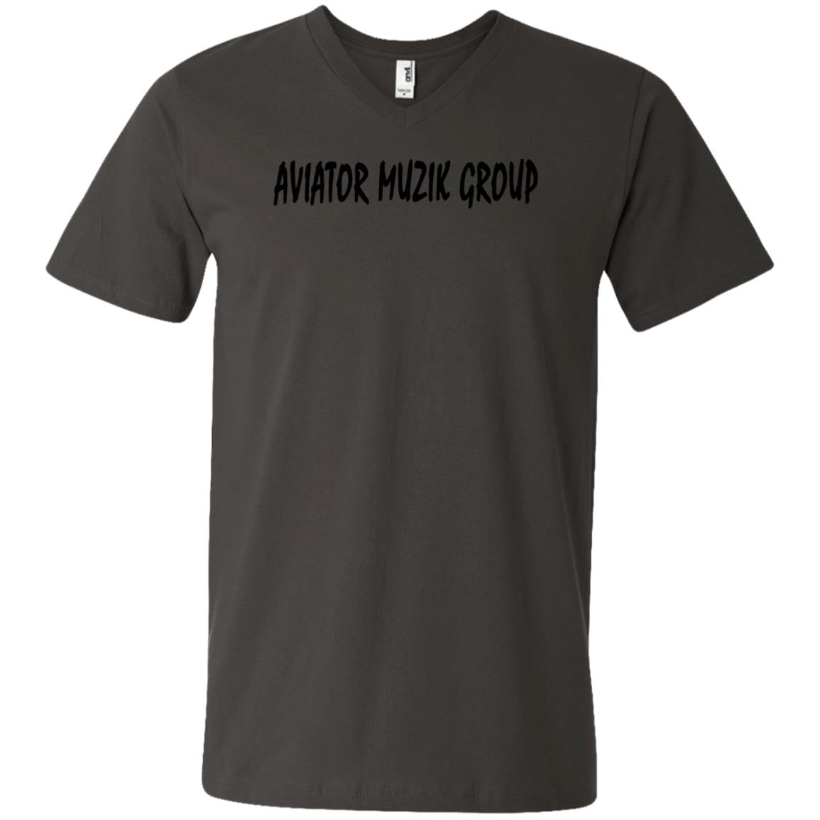 AVIATOR MUZIK Men's Printed V-Neck T-Shirt