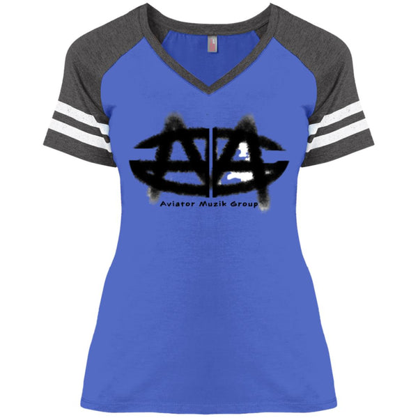 AMG Ladies' Game V-Neck T-Shirt