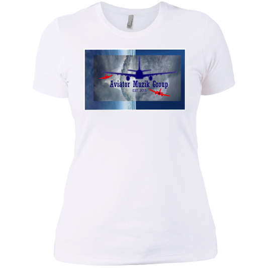 AVIATOR PLANE Ladies' Boyfriend T-Shirt