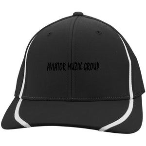 AMG BLK Flexfit Colorblock Cap