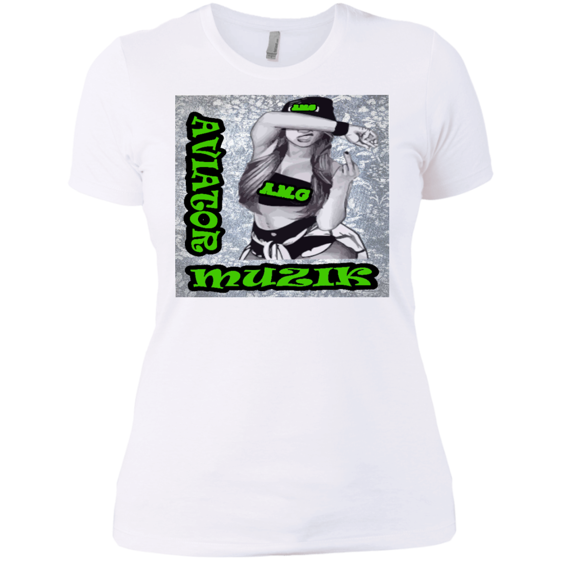 AMG THUG GIRL Ladies' Boyfriend T-Shirt