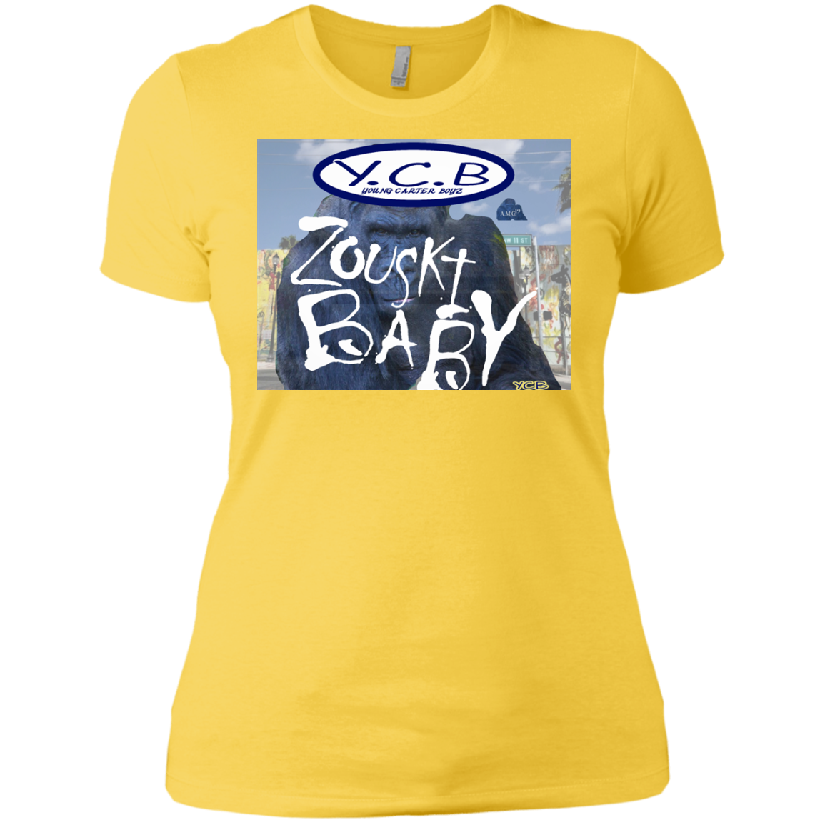 AMG ZOUSKI S Ladies' Boyfriend T-Shirt