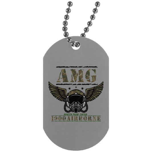 AMG Silver Dog Tag