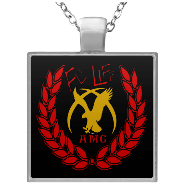 AMG FLYLIFE Square Necklace