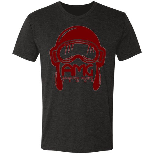 AMG SKULL 2 Men's Triblend T-Shirt