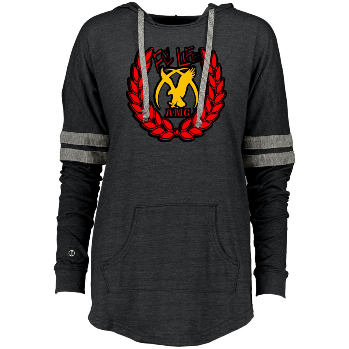 AMG FLY LIFE Holloway Ladies Hooded Low Key Pullover