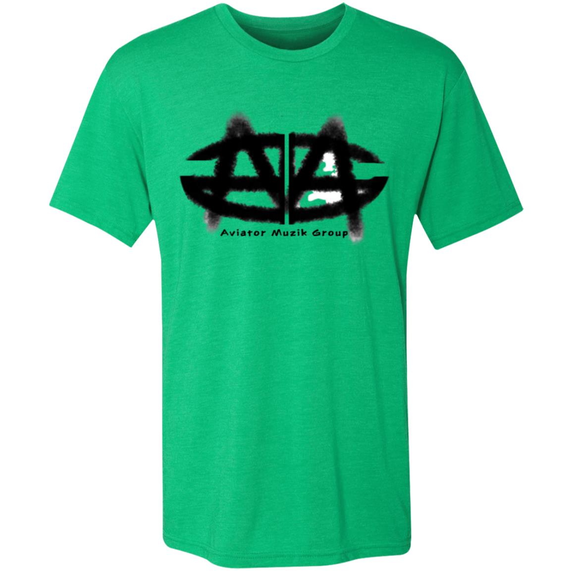 AMG DOUBLE 2 Men's Triblend T-Shirt