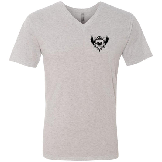 AMG CLASSIC Men's Triblend V-Neck T-Shirt