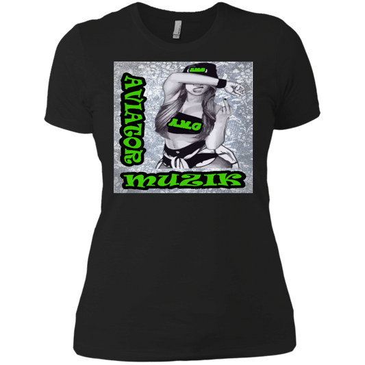 AMG THUG GIRL Ladies' Boyfriend T-Shirt