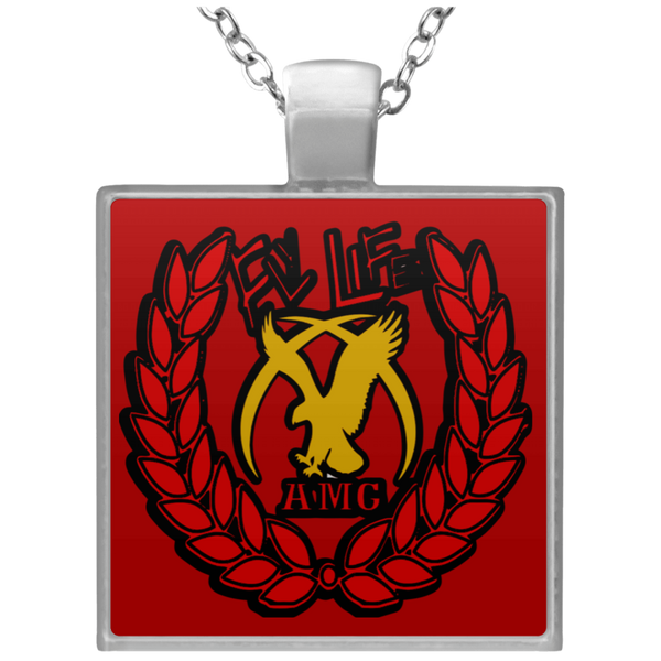 AMG FLYLIFE Square Necklace