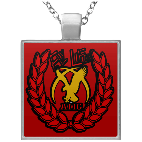 AMG FLYLIFE Square Necklace